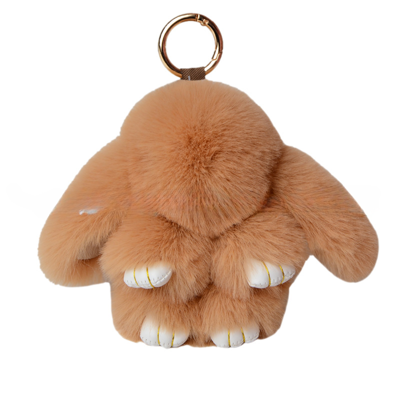 Wholesale Dead Rabbit Rex Rabbit Fur Keychain